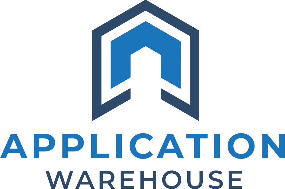 application warehouse logo